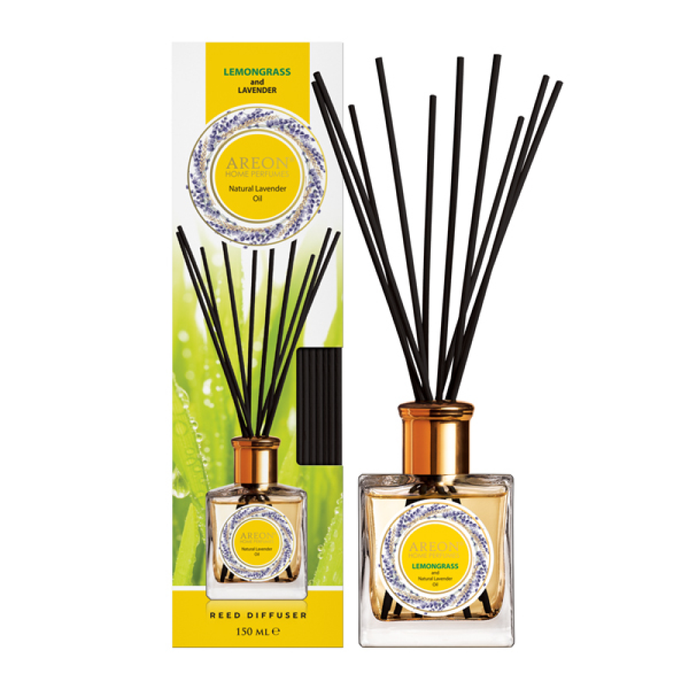 Аромадиффузор Areon Home perfume sticks лемонграсс и масло лаванды, 150 мл - 2