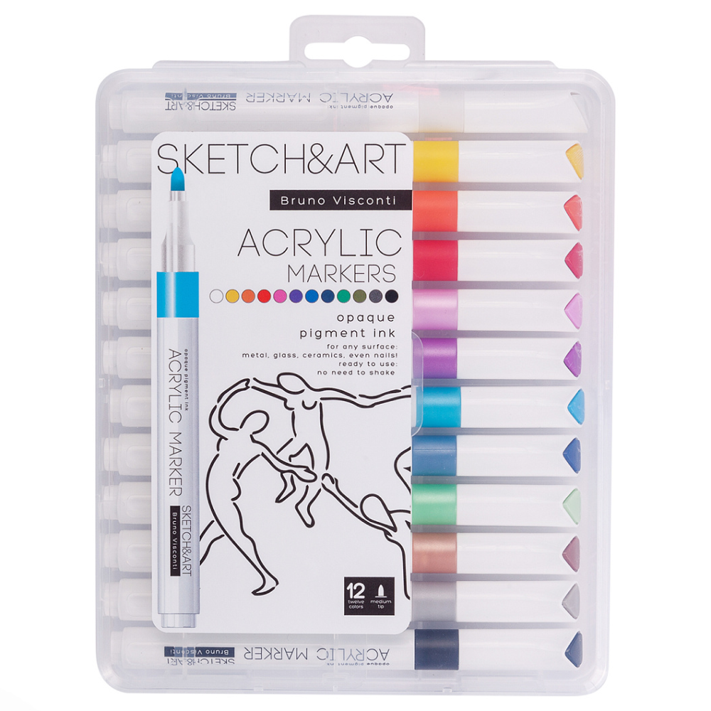 Набор маркеров художественных "Sketch&Art"