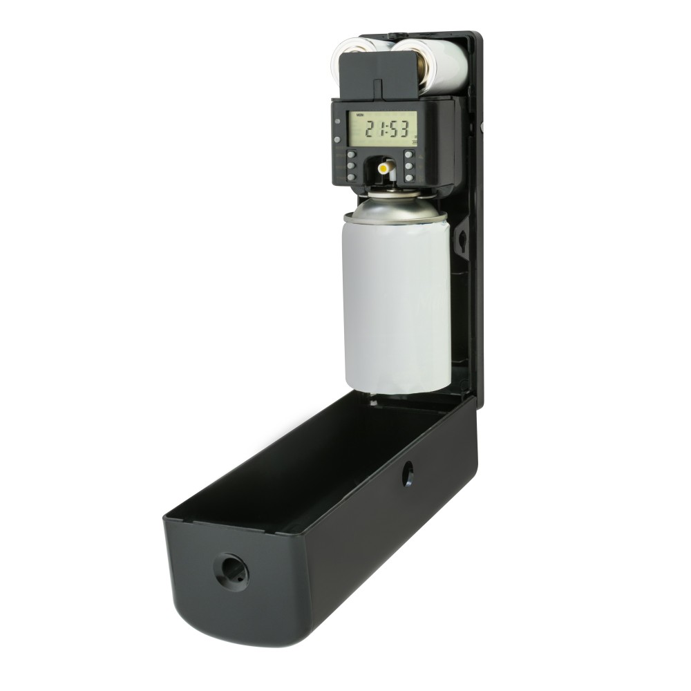 Диспенсер для аэрозольного освежителя воздуха BXG-AR-6006B, электронный, черный - 6