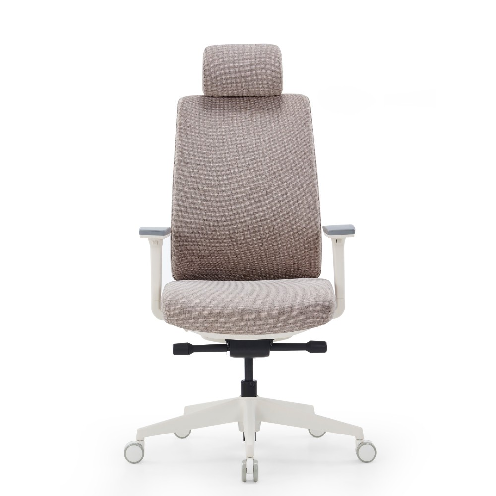 Кресло для руководителя SitZone CH-K55A-BS, ткань, бежевый, пластик, -30%