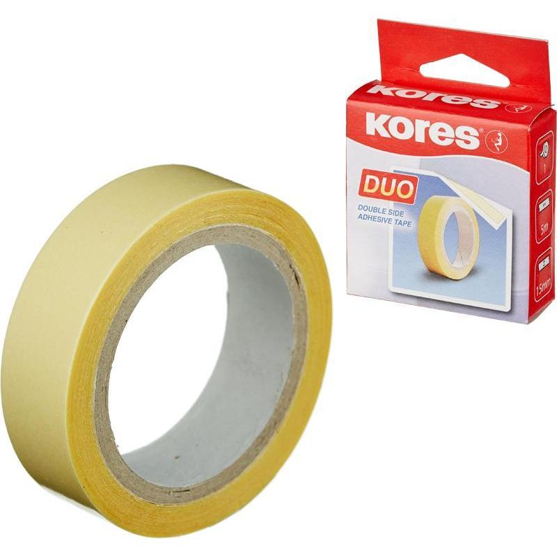 Клейкая лента двухсторонняя Kores