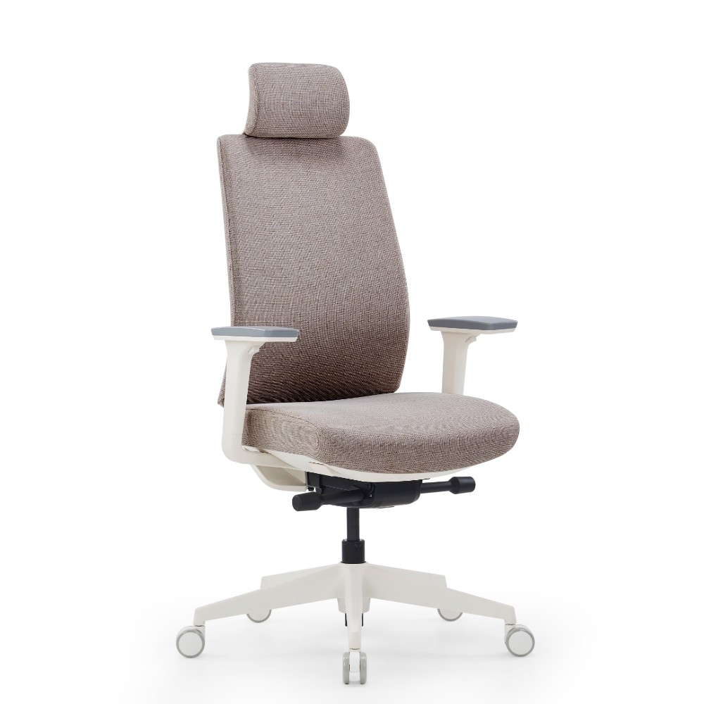 Кресло для руководителя SitZone CH-K55A-BS, ткань, бежевый, пластик, -30%
