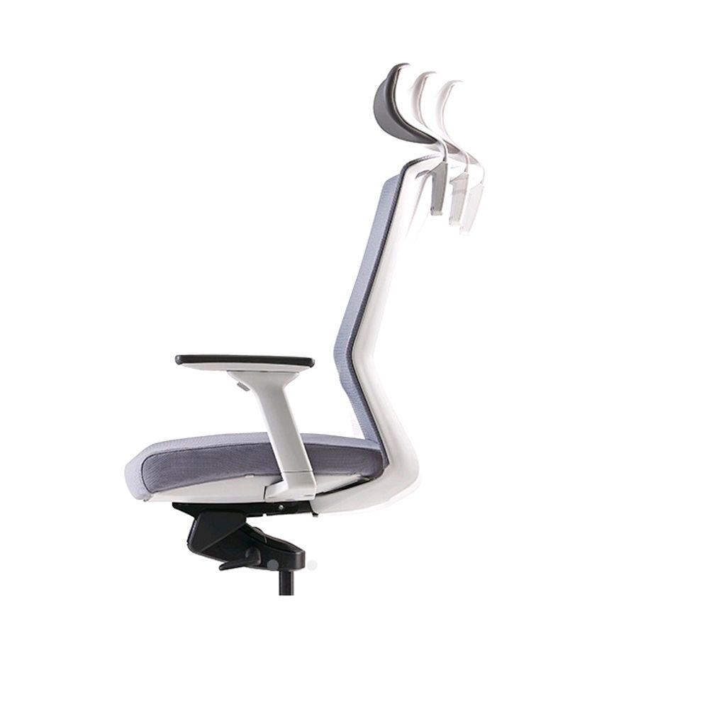 Кресло для руководителя BESTUHL "J1", сетка, ткань, пластик, синий  - 13