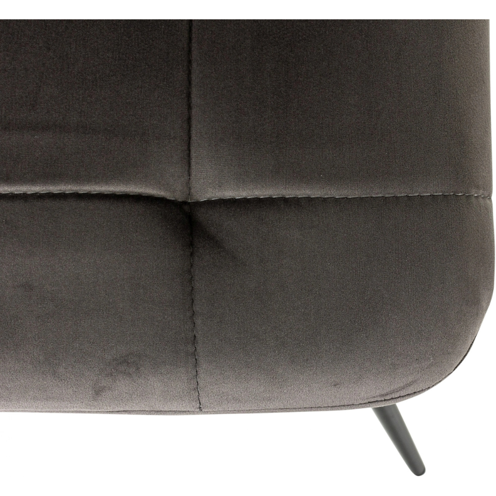 Стул Бюрократ "CH-K1_4", ткань, тёмно-серый, металл, комплект 4 штуки - 11