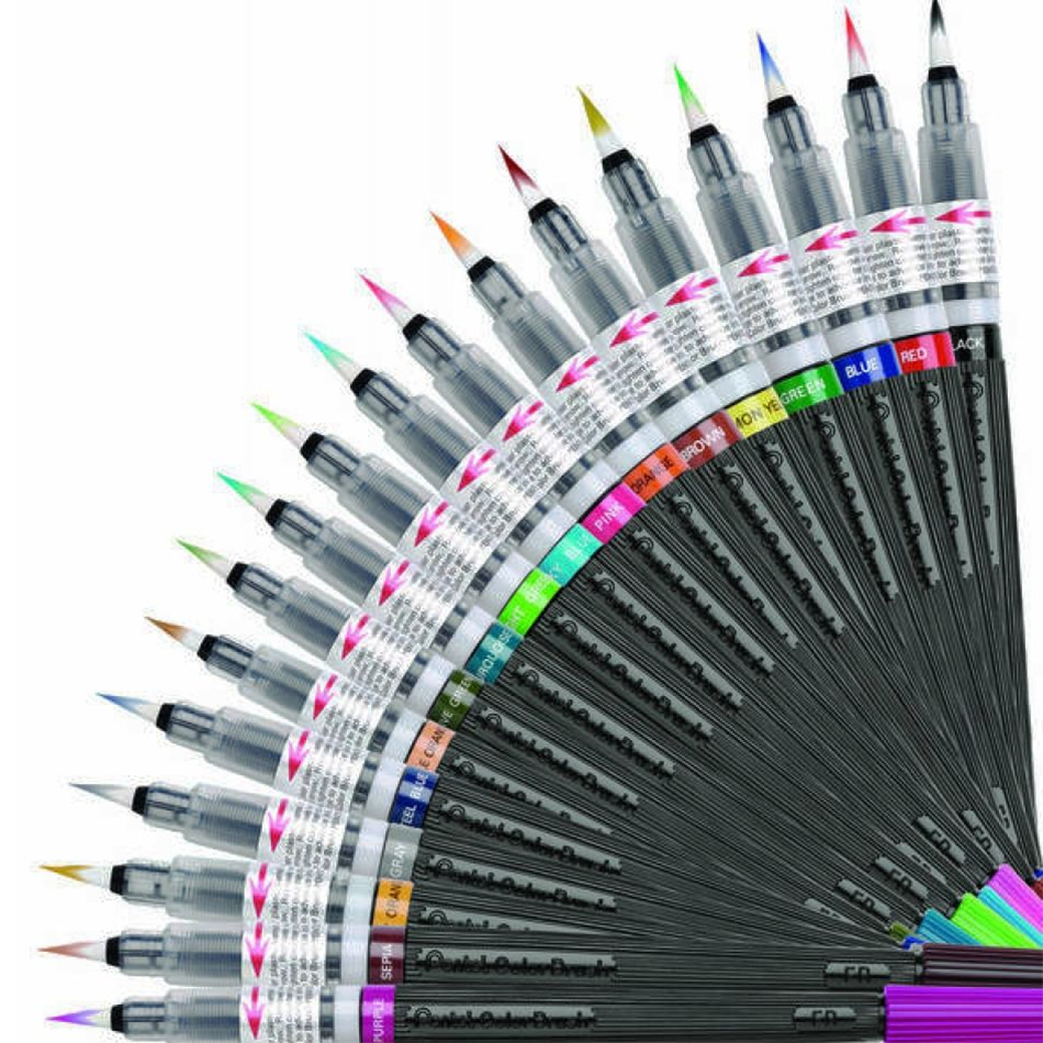 Кисть "Color Brush", желтый - 3