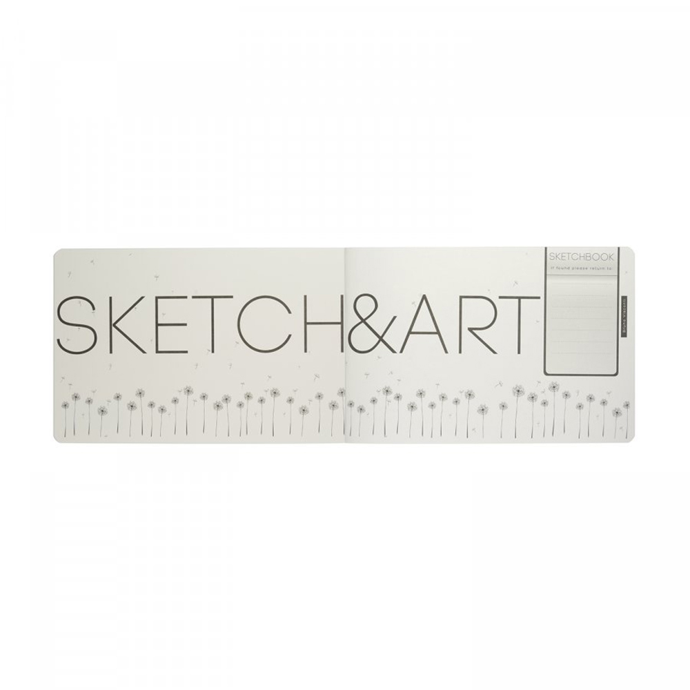 Скетчбук "Sketch&Art. Horizont", 21x14 см, 200 г/м2, 48 листов, серый - 5